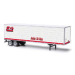 semi-trailer erb paper model kit railroad