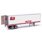 semi-trailer erb paper model kit railroad