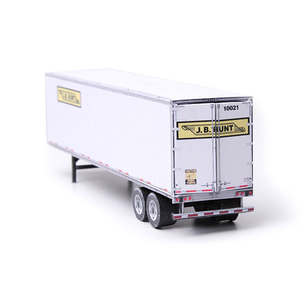 " " JB Hunt D.C.S Trailer Decals HO Scale Truck