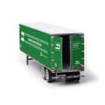 semi-trailer paper model kit burlington northern