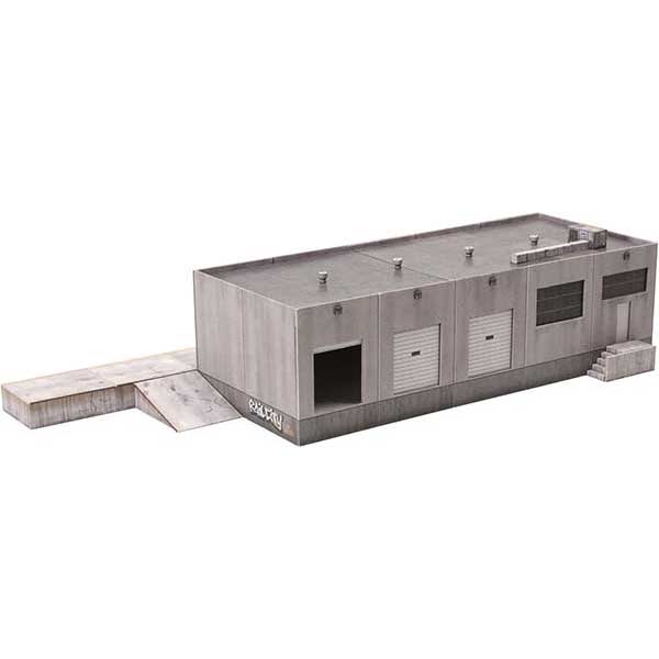 N Scale Building Kit – Cross Dock / Warehouse – Pre-Cut Cardstock – CDN2 – Canadian Made