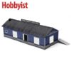 Freight House in Blue Lapboard