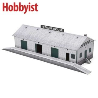 Freight House downloadable paper model